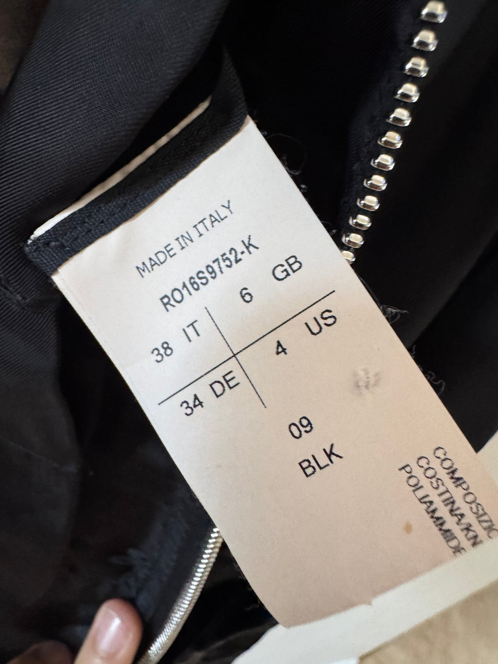 Rick Owens SS16 “Cyclops” Draped Flight Jacket in Cupro / Viscose — Black
