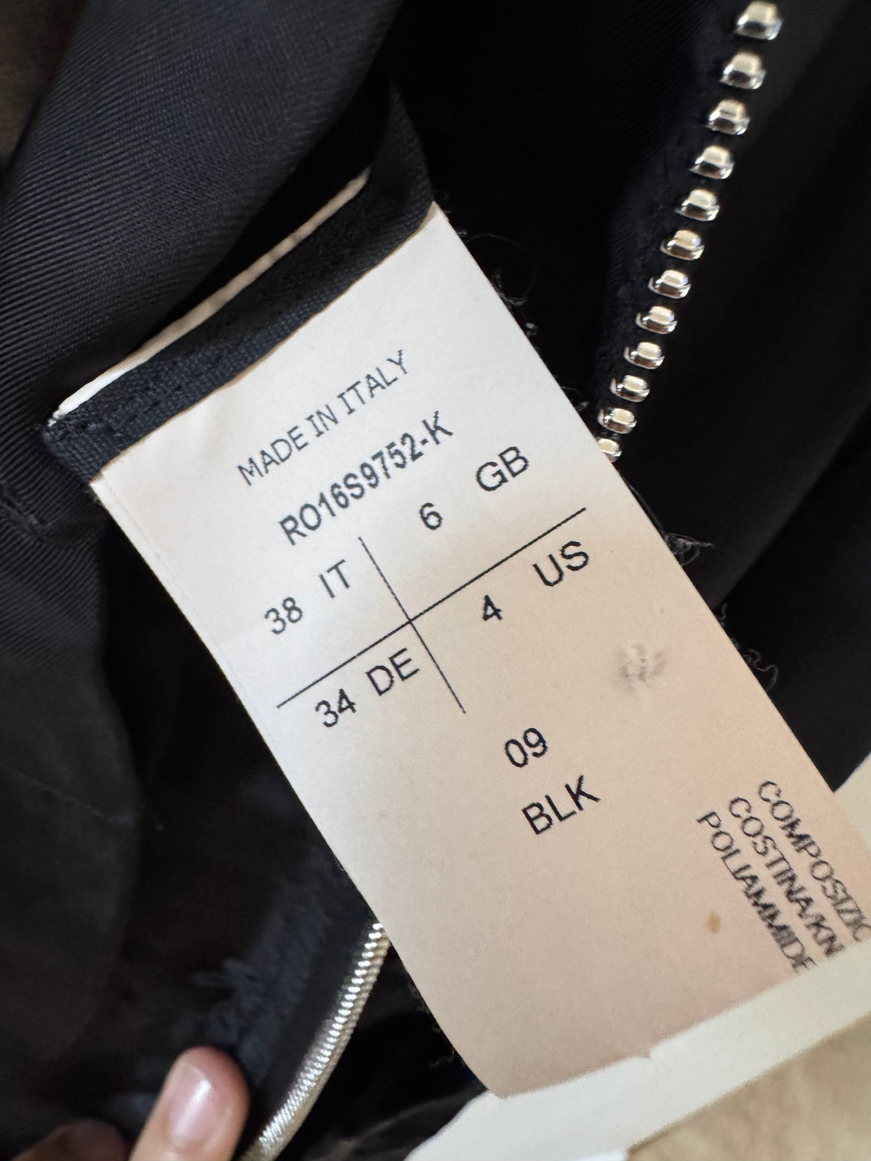 Rick Owens SS16 “Cyclops” Draped Flight Jacket in Cupro / Viscose — Black