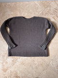 Rick Owens FW2000 “Dust” Sculptural Wool Knit Sweater