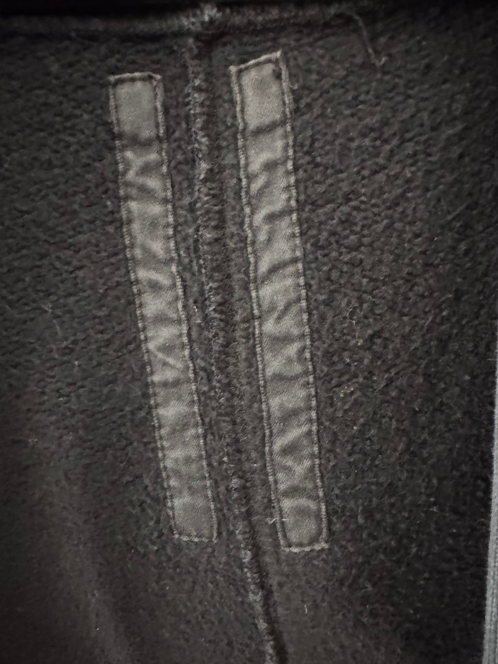 Rick Owens DRKSHDW Wrap Hoodie Jacket w/ Tie Closure BLACK
