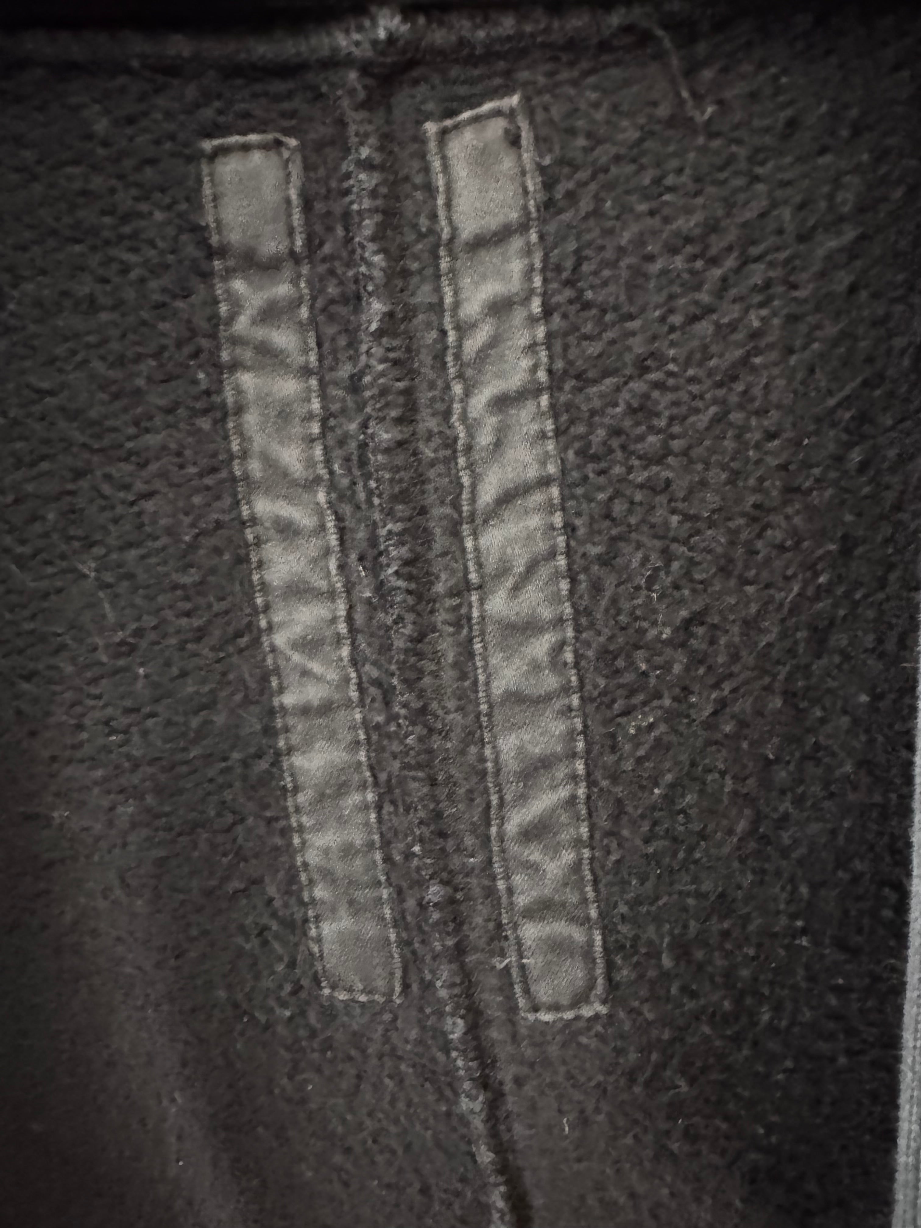 Rick Owens DRKSHDW Wrap Hoodie Jacket w/ Tie Closure BLACK
