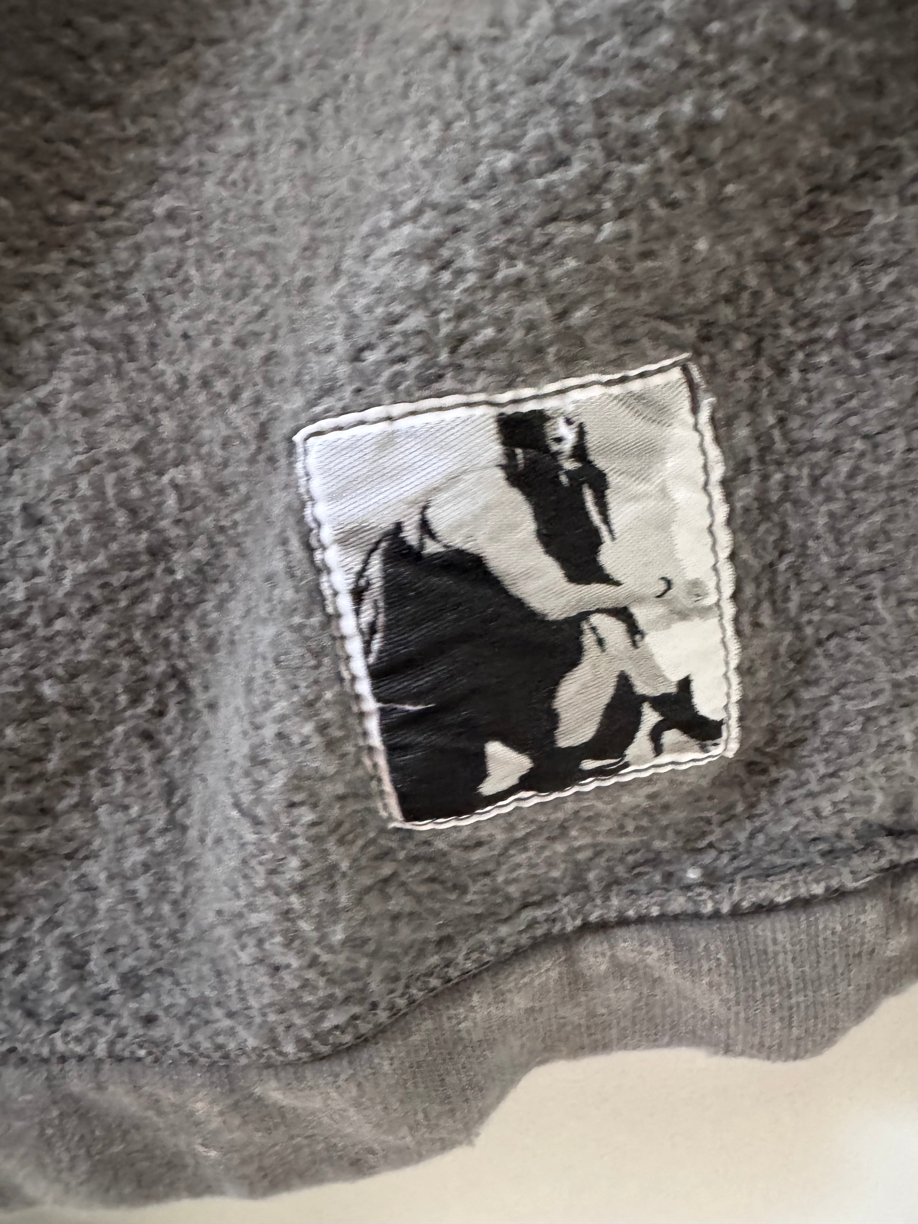 Rick Owens Dust Wrap Hoodie Jacket w/ Tie Closure