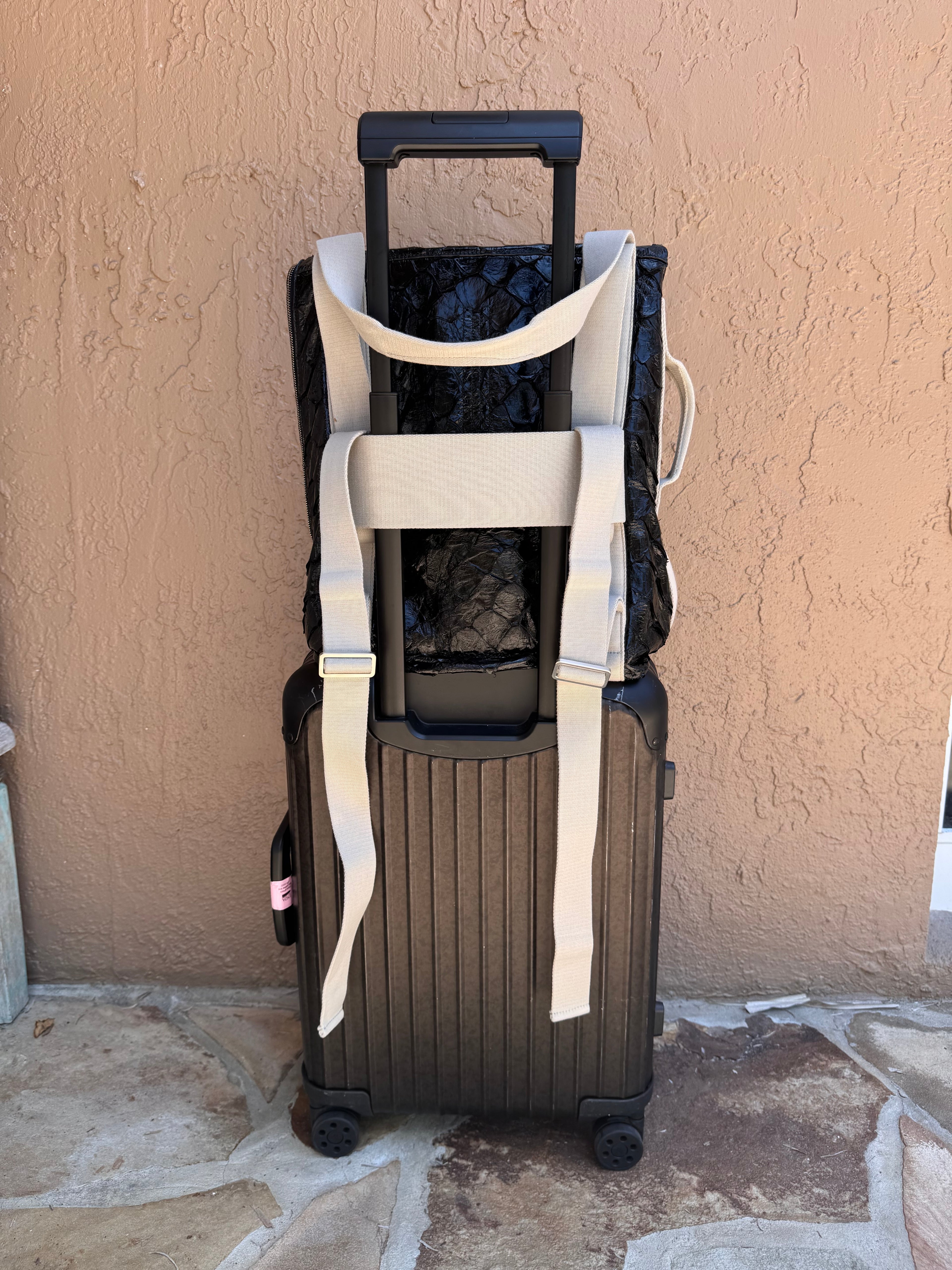 Rick Owens FOGACHINE SS22 Pirarucu backpack
