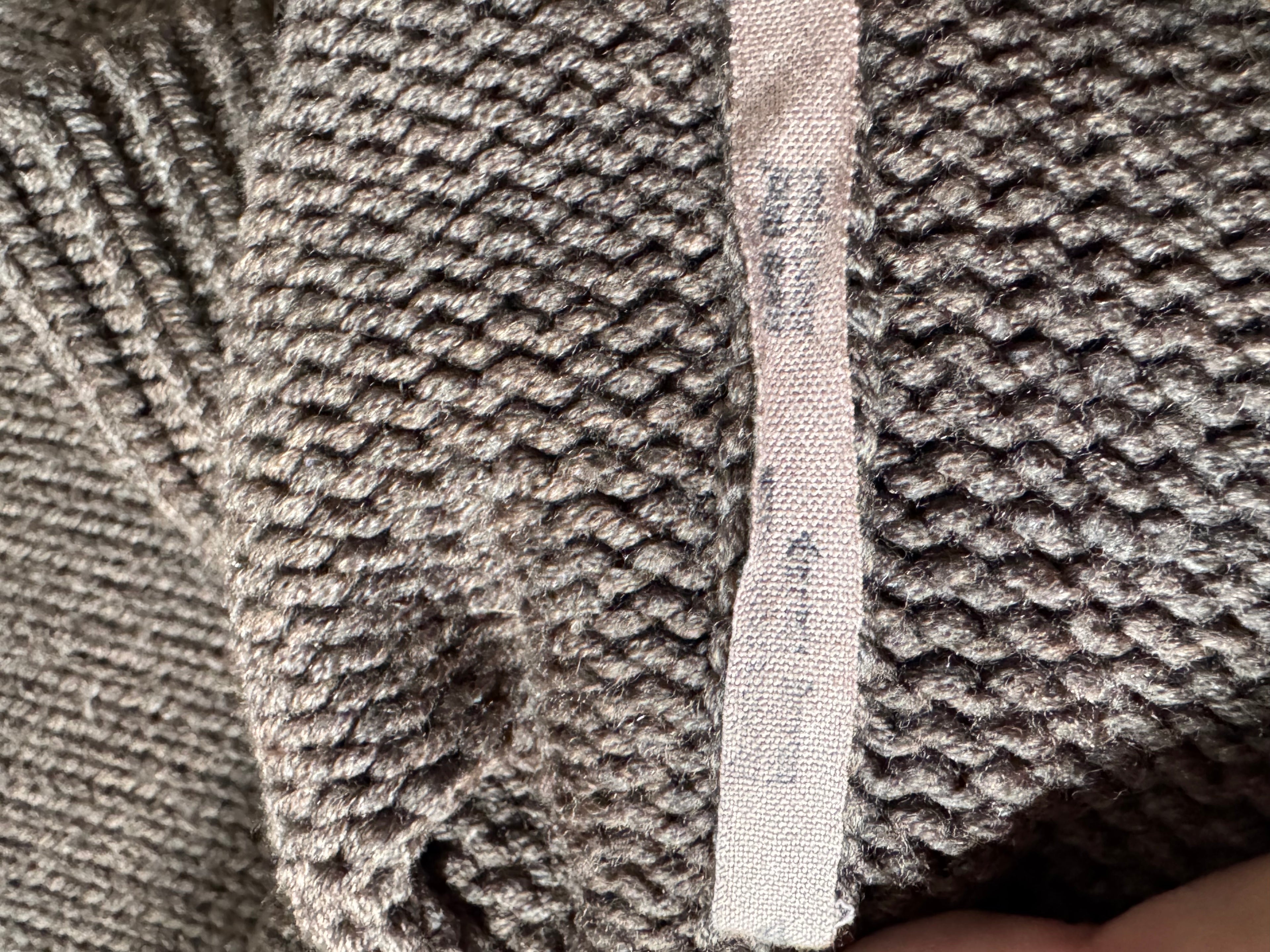 Rick Owens FW2000 “Dust” Sculptural Wool Knit Sweater