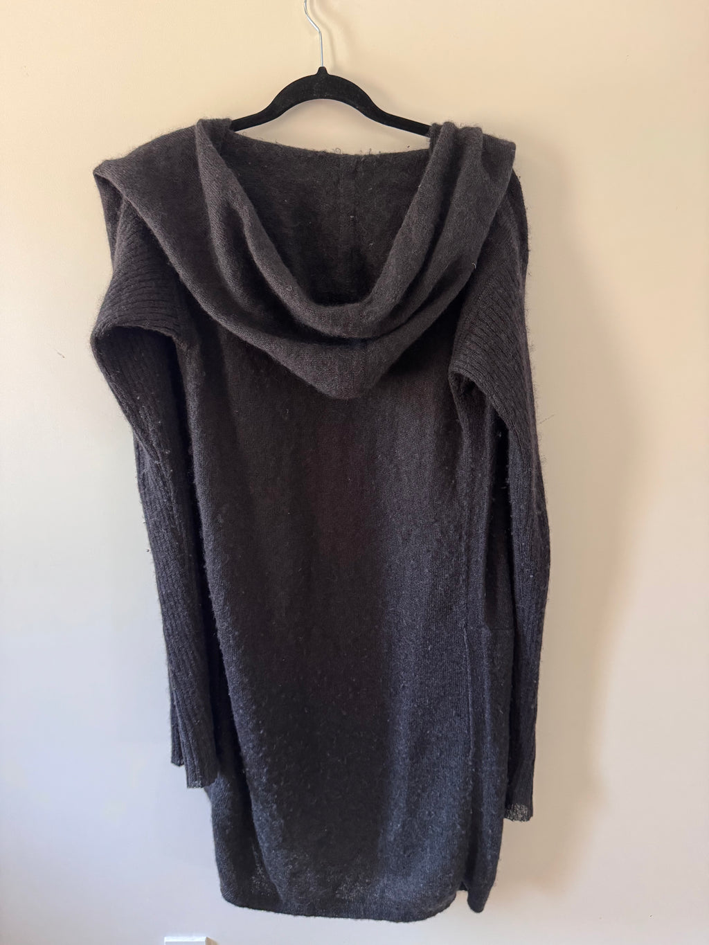 Rick Owens Mountain Hooded Knit Cardigan Mountain SS2012– Super Kid Mohair / Silk
