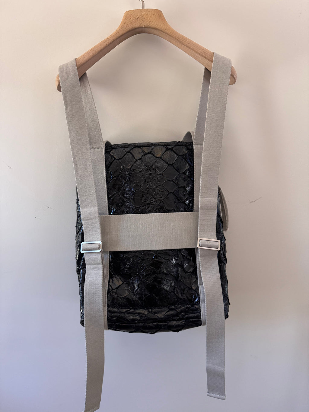 Rick Owens FOGACHINE SS22 Pirarucu backpack